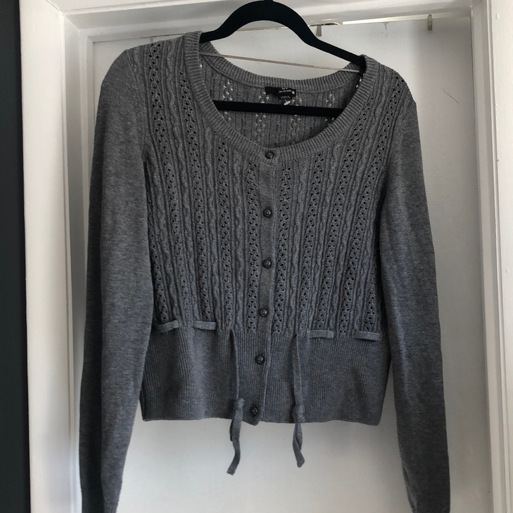 H&M Gray Cardigan